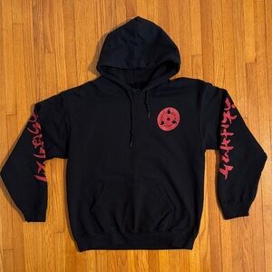 NARUTO SHIPPUDEM Black Hoodie Men’s MEDIUM (M)